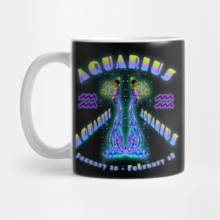 Aquarius 6a Black Mug